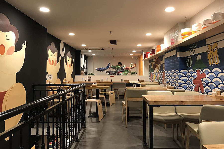 餐饮空间设计·东莞大腕鳗店(图ZNzA4Njg2MzY=) - 家装设计 - 站酷设计师华空间设计原创素材 - 站酷ZCOOL