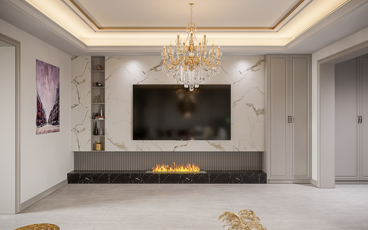 美式轻奢空间案例项目