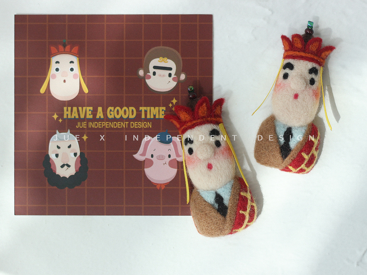 西游记小插画-羊毛毡