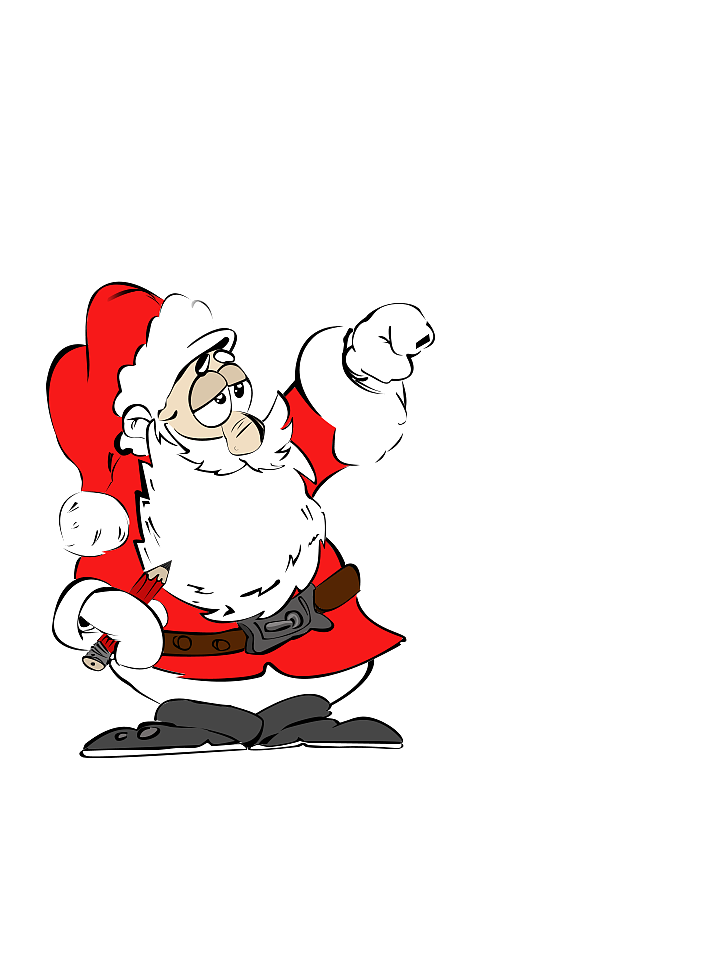 圣诞老人ps素材