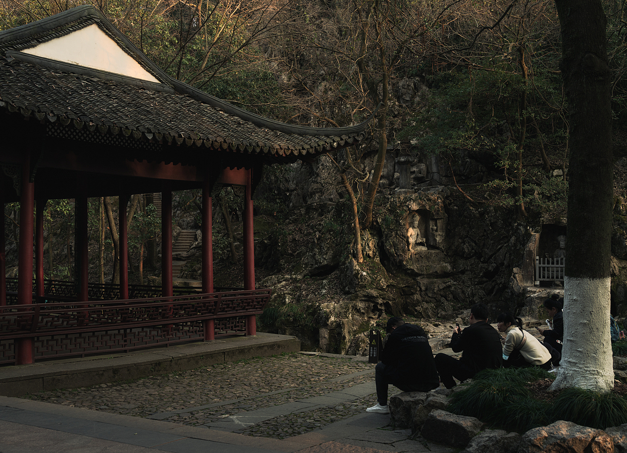 杭州永福寺、灵隐寺周边街拍（图ZMjkxMTI4MTI0） - 人文/纪实摄影 - 站酷设计师摄影师康超凡原创素材 - 站酷ZCOOL