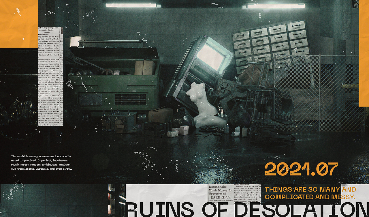 蓝色概念的视觉 | 2021（图ZMjY2NTIxNDU2） - 宣传物料 - 站酷设计师iii清空原创素材 - 站酷ZCOOL