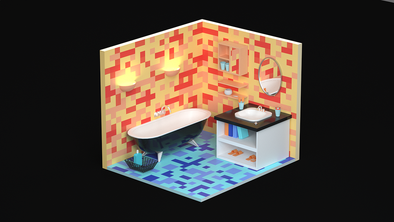 5月练习的C4D场景