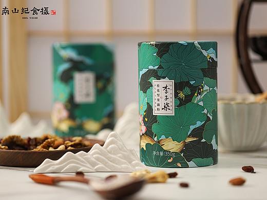 李子柒藕粉拍摄