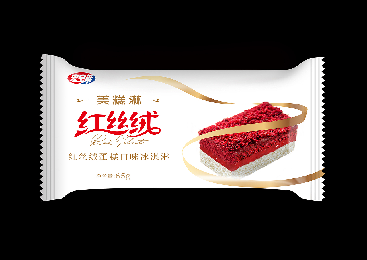 红丝绒蛋糕口味冰淇淋