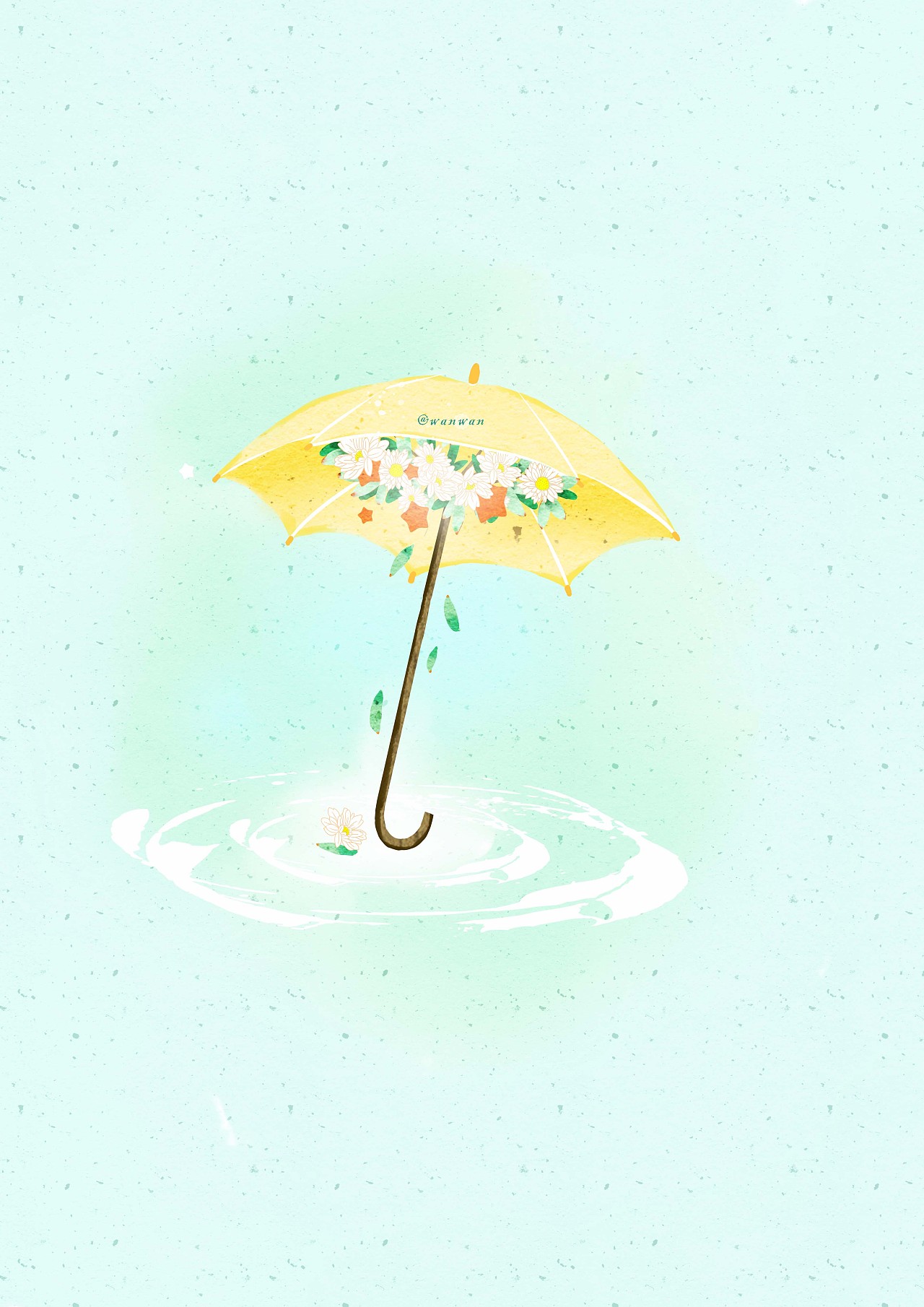 合集小清新文艺插画~薄荷味的夏天