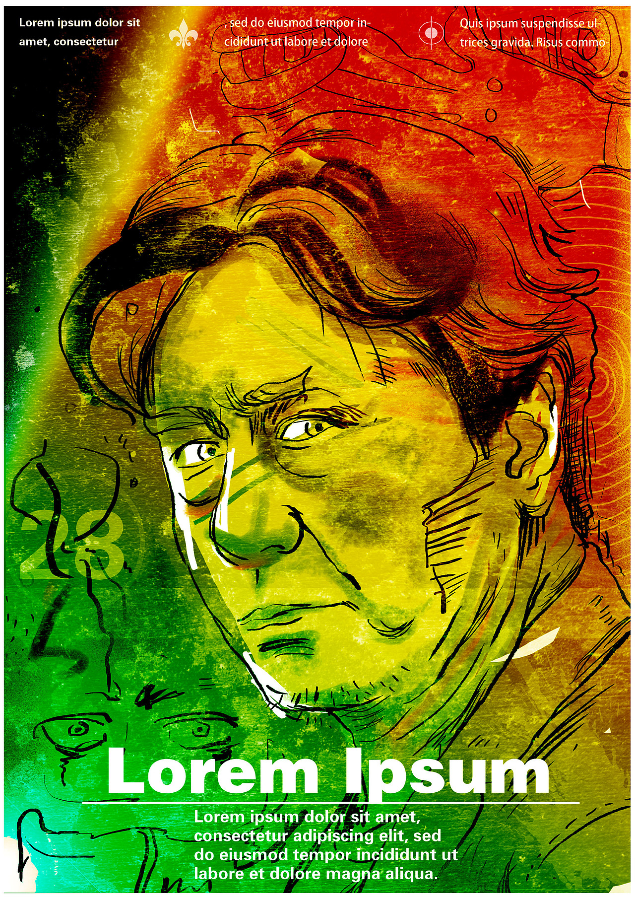 崔岷植|插画|新锐潮流插画|宋大侠1998_原创作品-站酷zcool