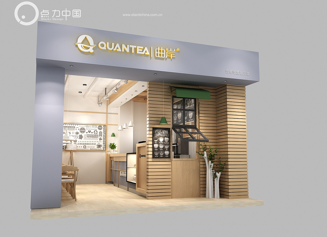 奶茶店效果图、水吧效果图（图ZMTU4ODE2OTg0） - 其他三维 - 站酷设计师点力中国原创素材 - 站酷ZCOOL