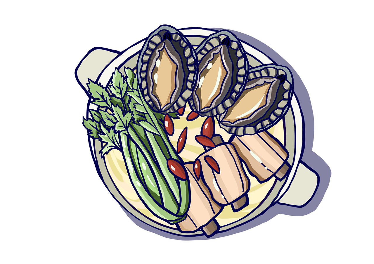 海鲜粥|插画|创作习作|草莓味的二踢脚_原创作品-站酷zcool