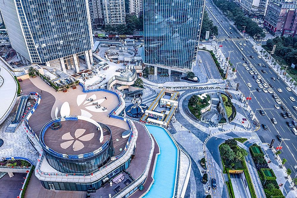 民盈·国贸中心-东莞新地标,城中之城