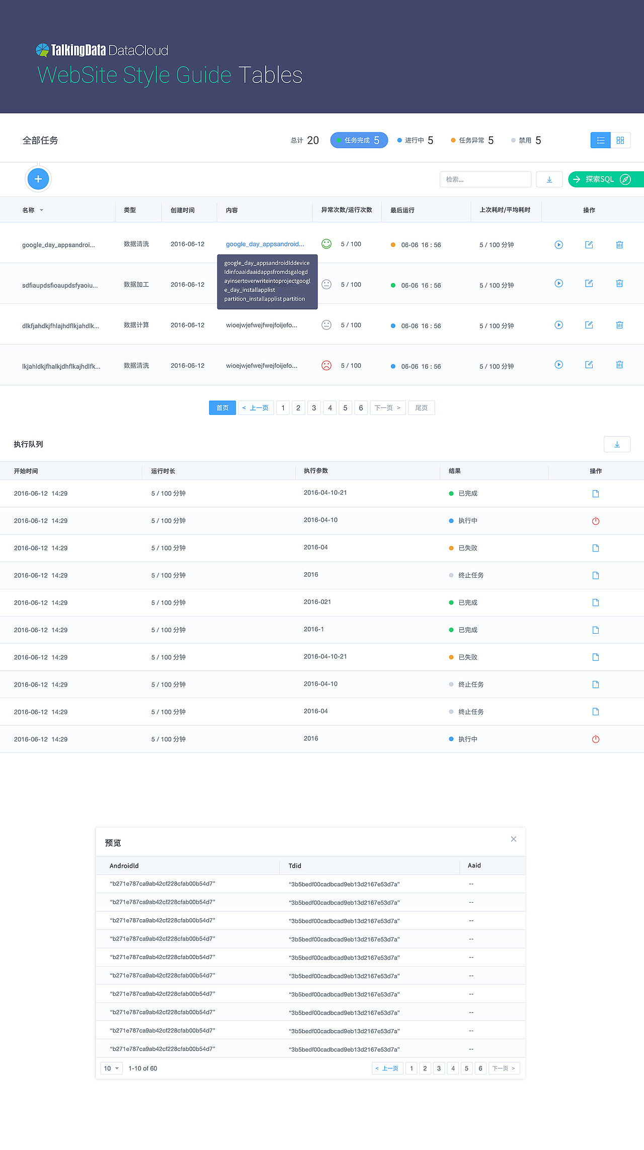 TalkingData DataCloud Style Guide（图ZNjg1MTU1MTY=） - 其他网页 - 站酷设计师annessy原创素材 - 站酷ZCOOL