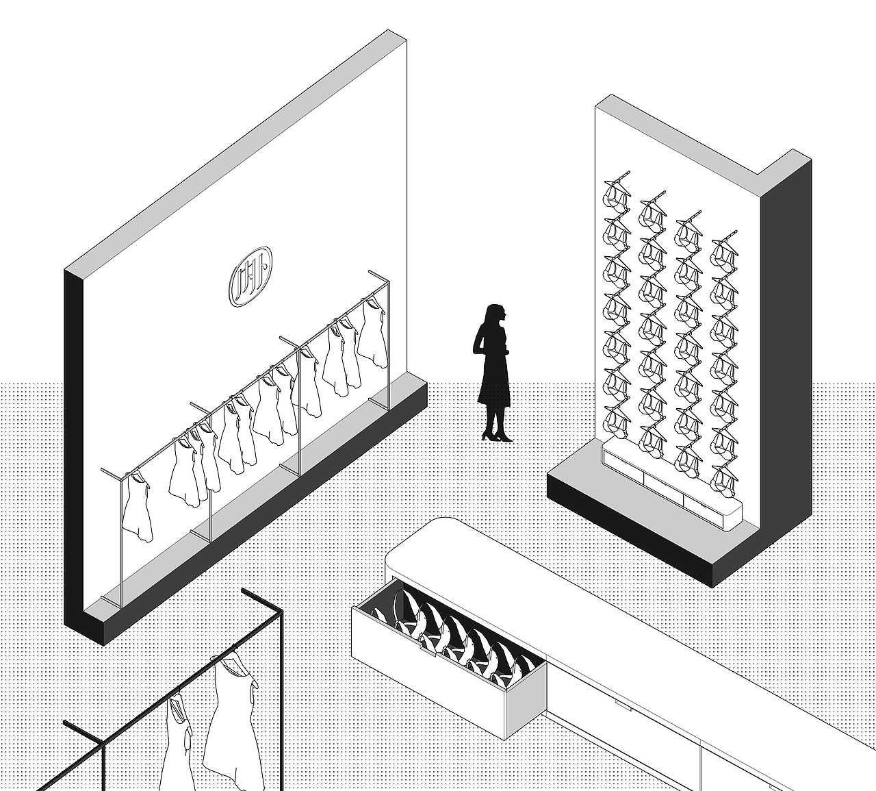 内外上海嘉里中心实体店