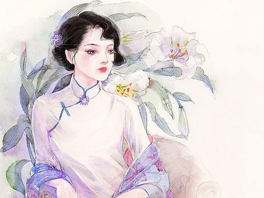 民国风水彩系列