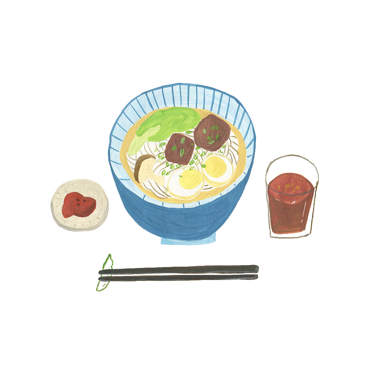 美食插画小合集（图ZMTI5OTc2NTgw） - 创作习作 - 站酷设计师木木mumujam原创素材 - 站酷ZCOOL