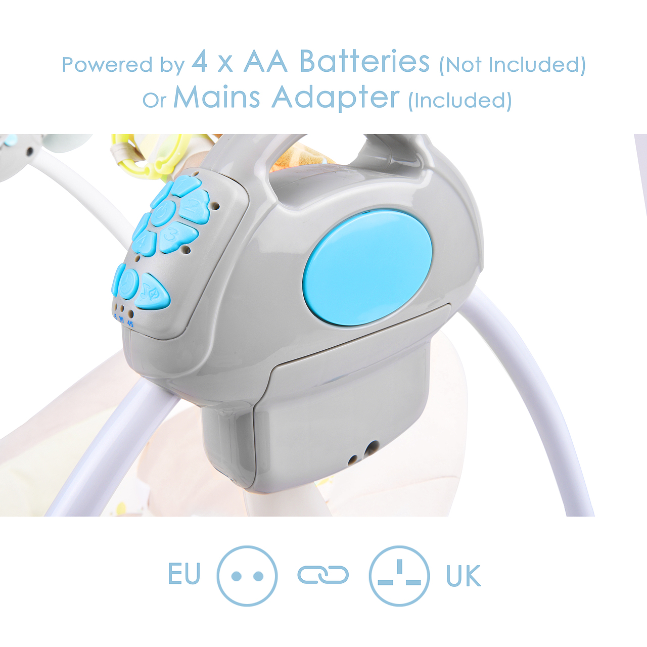 产品精修/婴儿电动摇椅精修排版