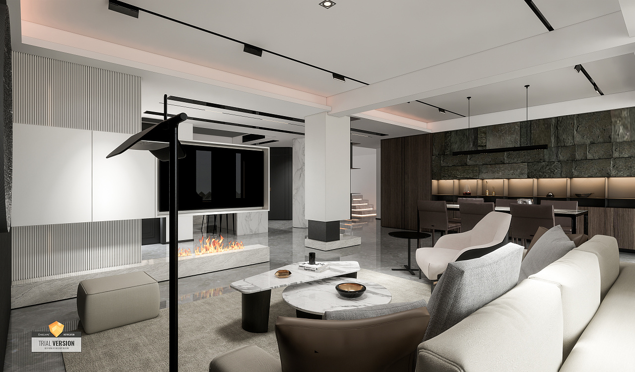 8.0现代客餐厅表现