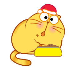 开心猫圣诞"三件套"