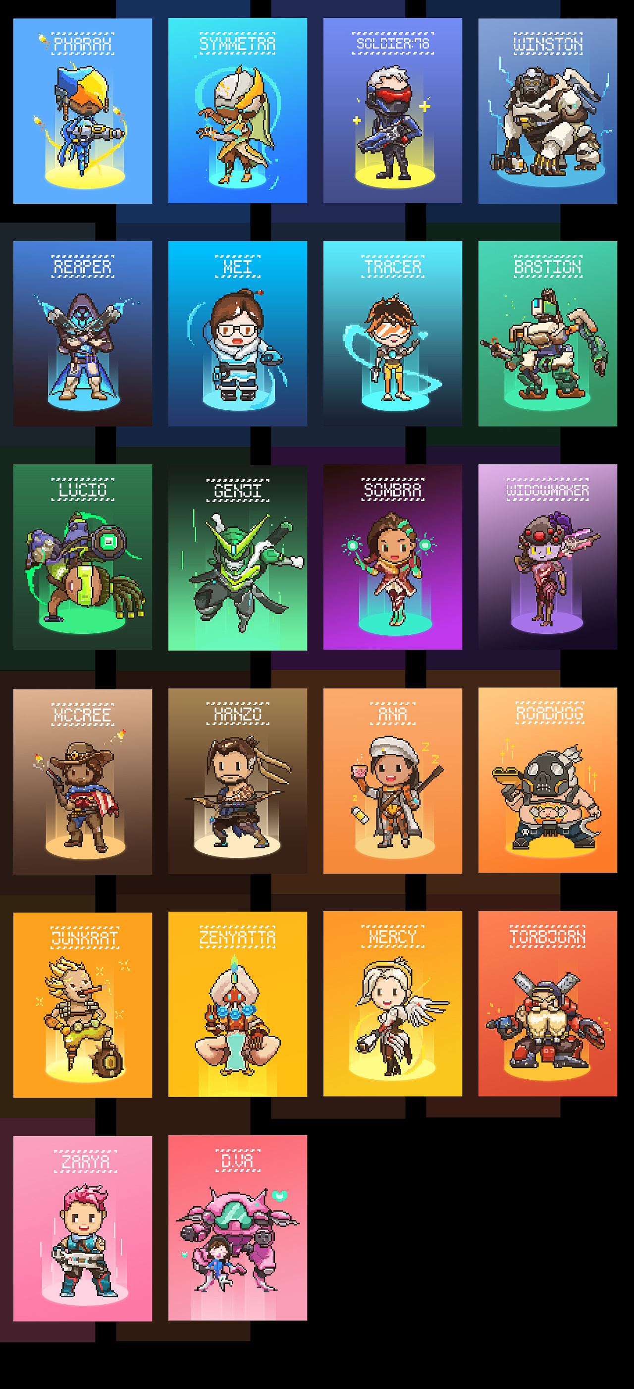 守望先锋-像素大合集