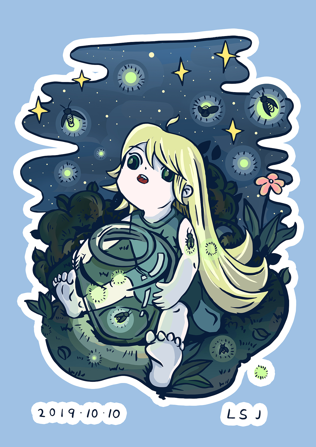 送桶裝水的女孩（圖ZMTc5NzM1NTUy） - 兒童插畫 - 站酷設(shè)計(jì)師三伏天中暑原創(chuàng)素材 - 站酷ZCOOL