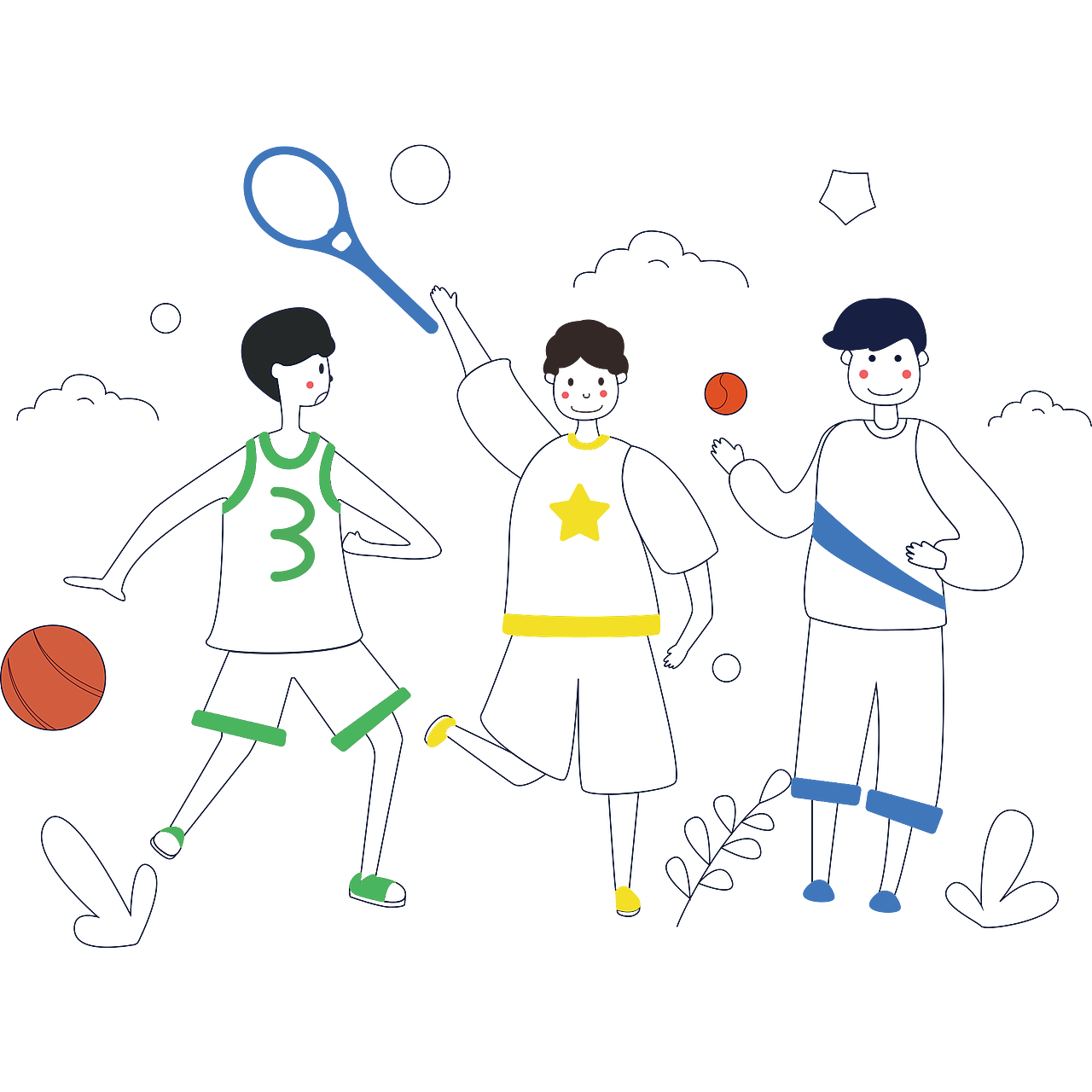 娱乐场景扁平插画元素5（图ZMjI4NTI5MDg4） - 艺术插画 - 站酷设计师无垠universe原创素材 - 站酷ZCOOL