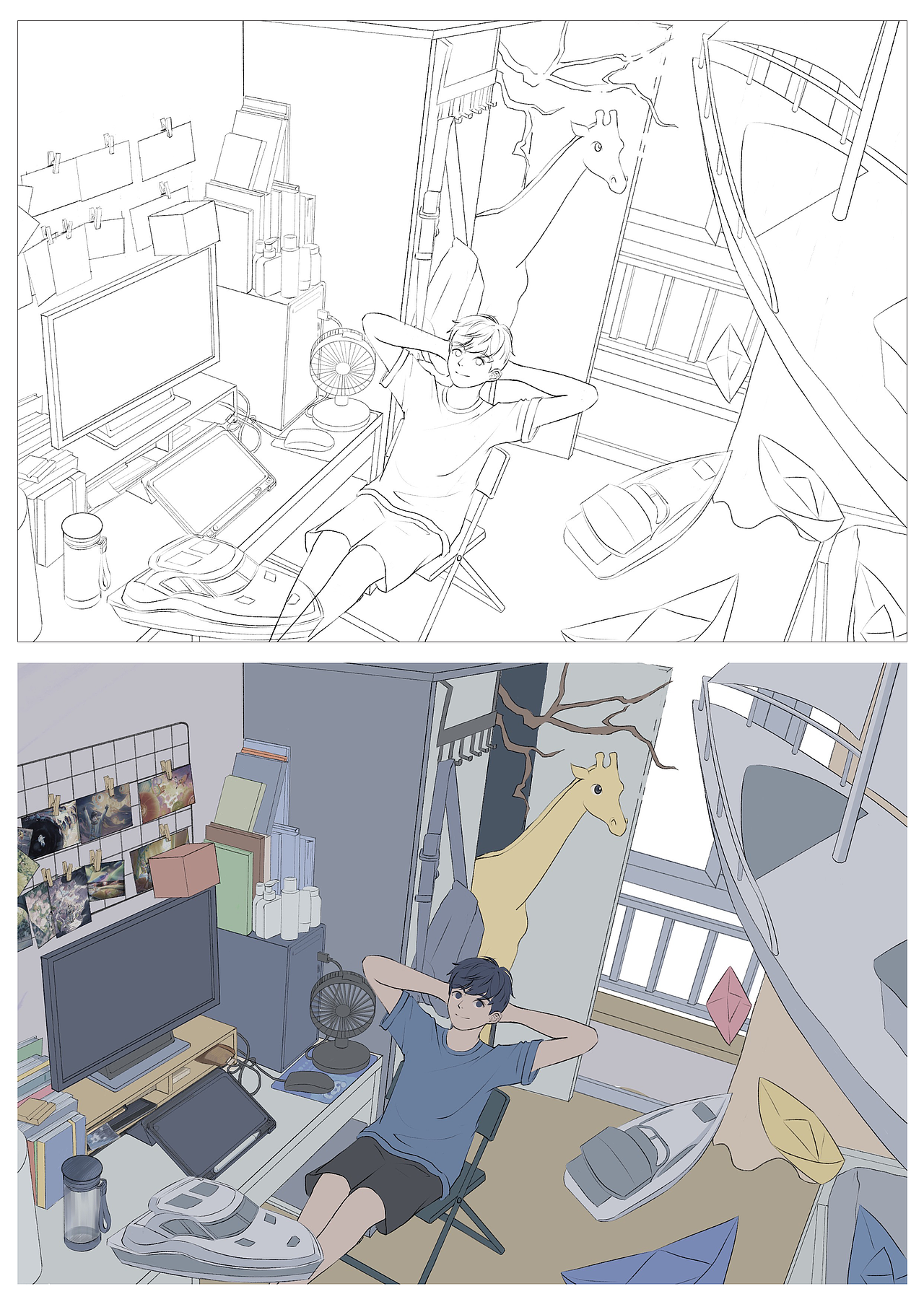 流浪屋（图ZMjY4Mzc3MzEy） - 创作习作 - 站酷设计师禾大程原创素材 - 站酷ZCOOL