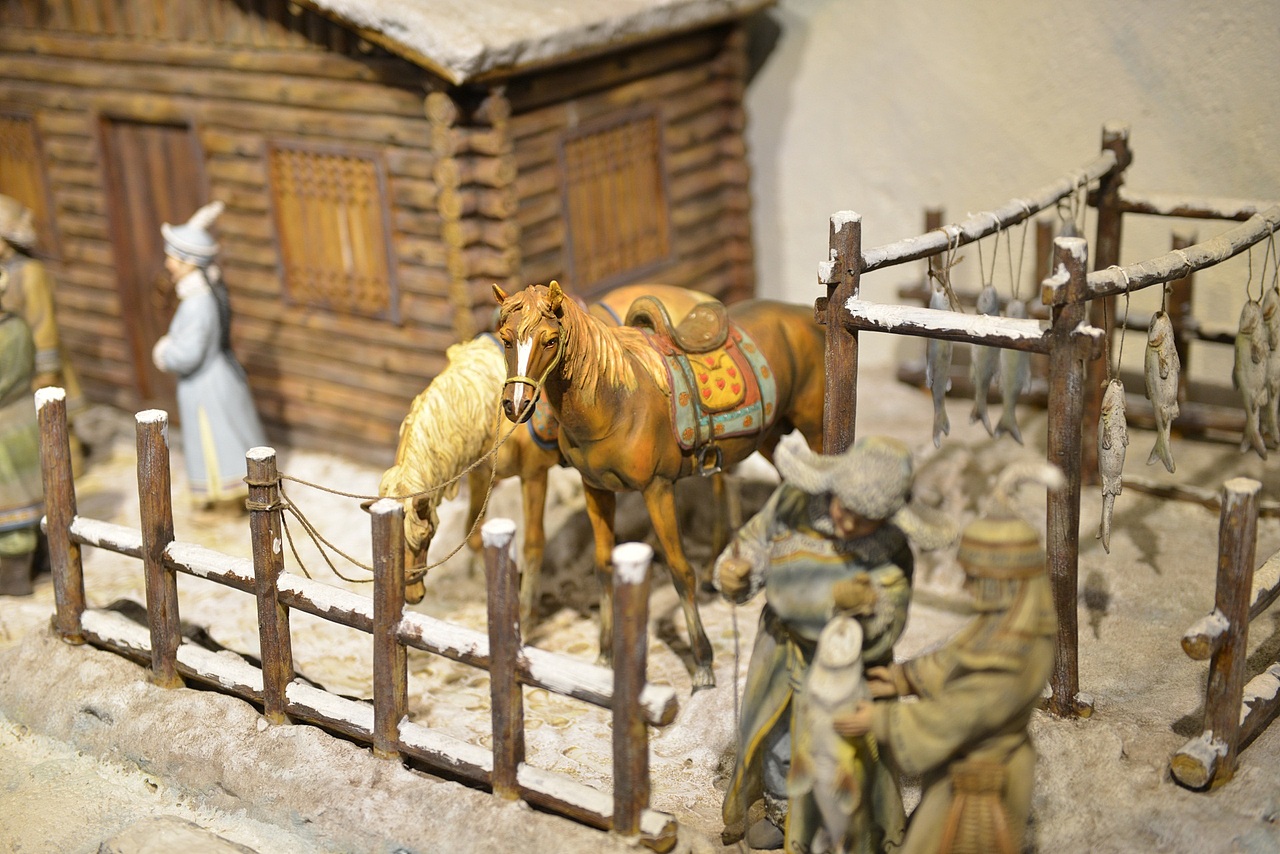 56个民族婚俗微雕2