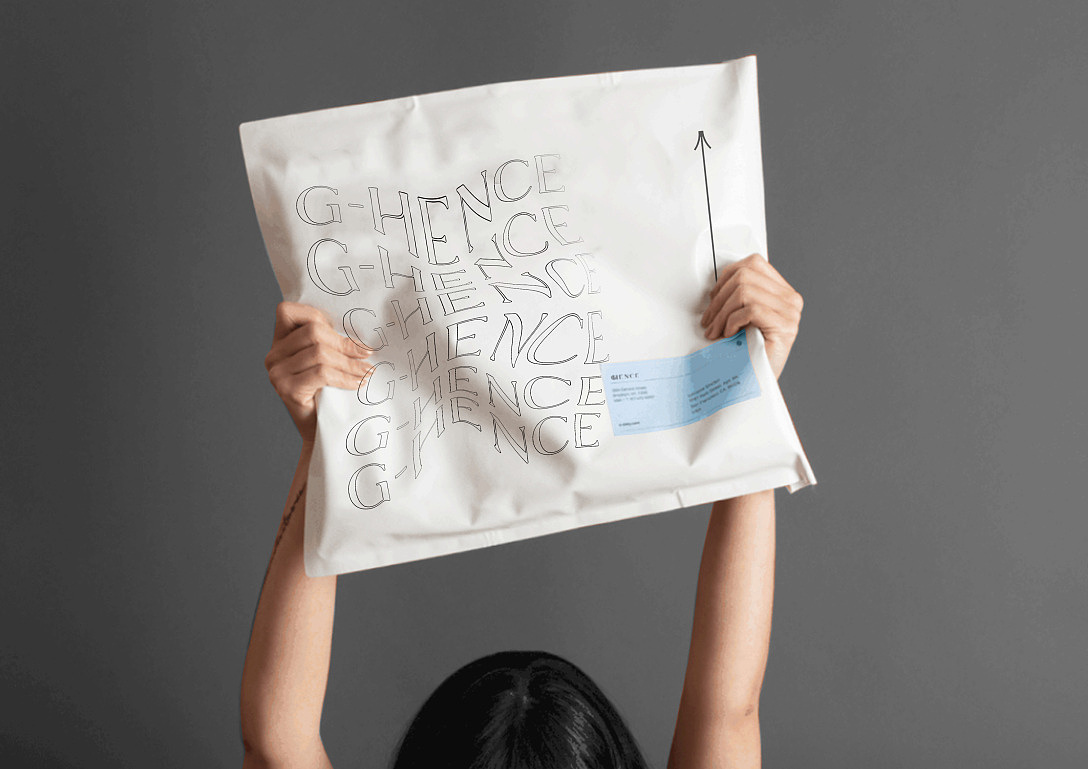 【霈约文化】季韩希品牌logo视觉展示方案