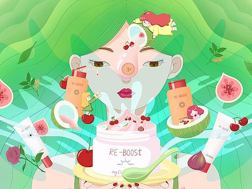 寻找天然好食肌  my CLARINS 海报