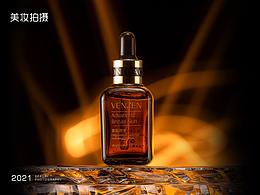 金色红色配色电商