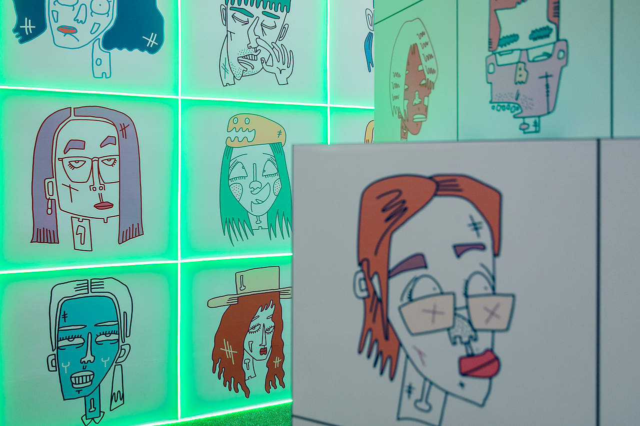 鬼迷乱眼/怪相盒子/FaceBox/西安/2019（图ZMTgxMTg3ODg4） - 展陈设计 - 站酷设计师王晨睿原创素材 - 站酷ZCOOL