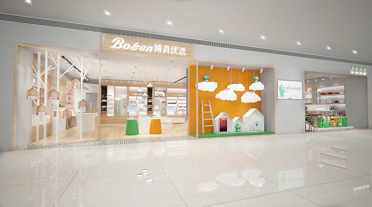 生活馆集合店-BOZEN博真優選（图ZMTk5MTI2Mzg0） - 商业空间设计 - 站酷设计师華麗時代品牌設計原创素材 - 站酷ZCOOL