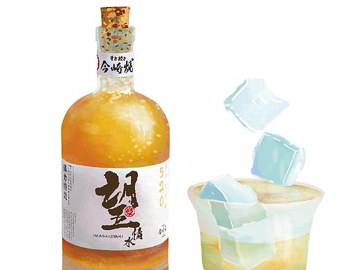 大暑节气美食海报—今崎烧