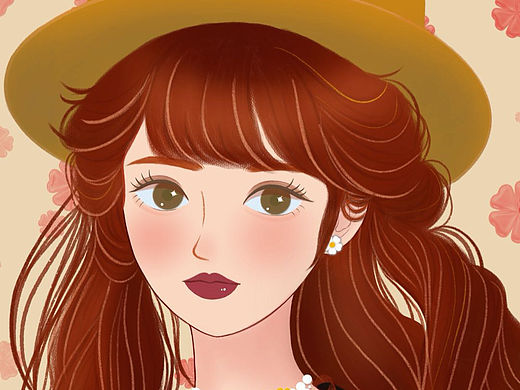 人物转插画头像修改前后（个人主页-ZNjMxNjAwMDA=） - 商业插画 - 站酷设计师小瀞瀞児原创素材 - 站酷ZCOOL