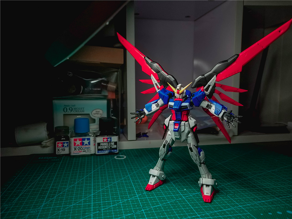 高达模型简单后期-Destiny Gundam