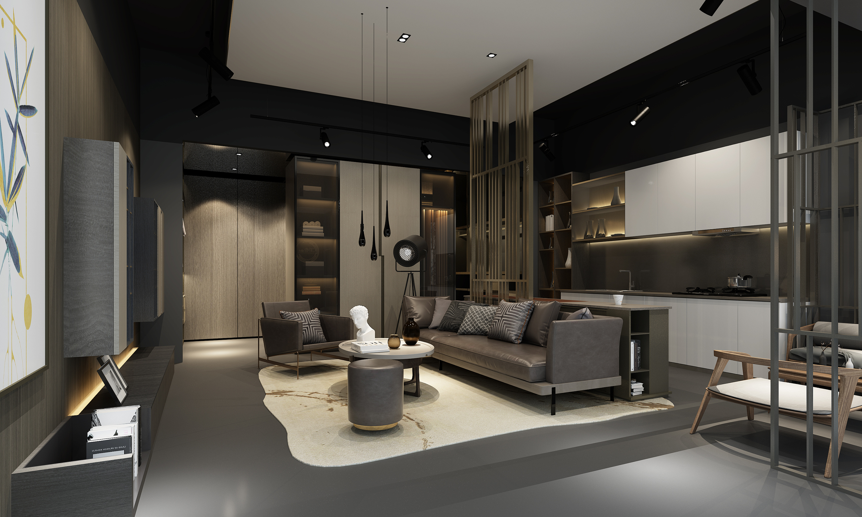 广州车陂木饰奢汇家具定制|空间|家装设计|零夏丶 - 原创作品 - 站酷