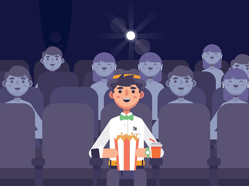 电影院（图ZMTIzODEwNTY4） - 其他动漫 - 站酷设计师NESAHUMEIYAQI原创素材 - 站酷ZCOOL