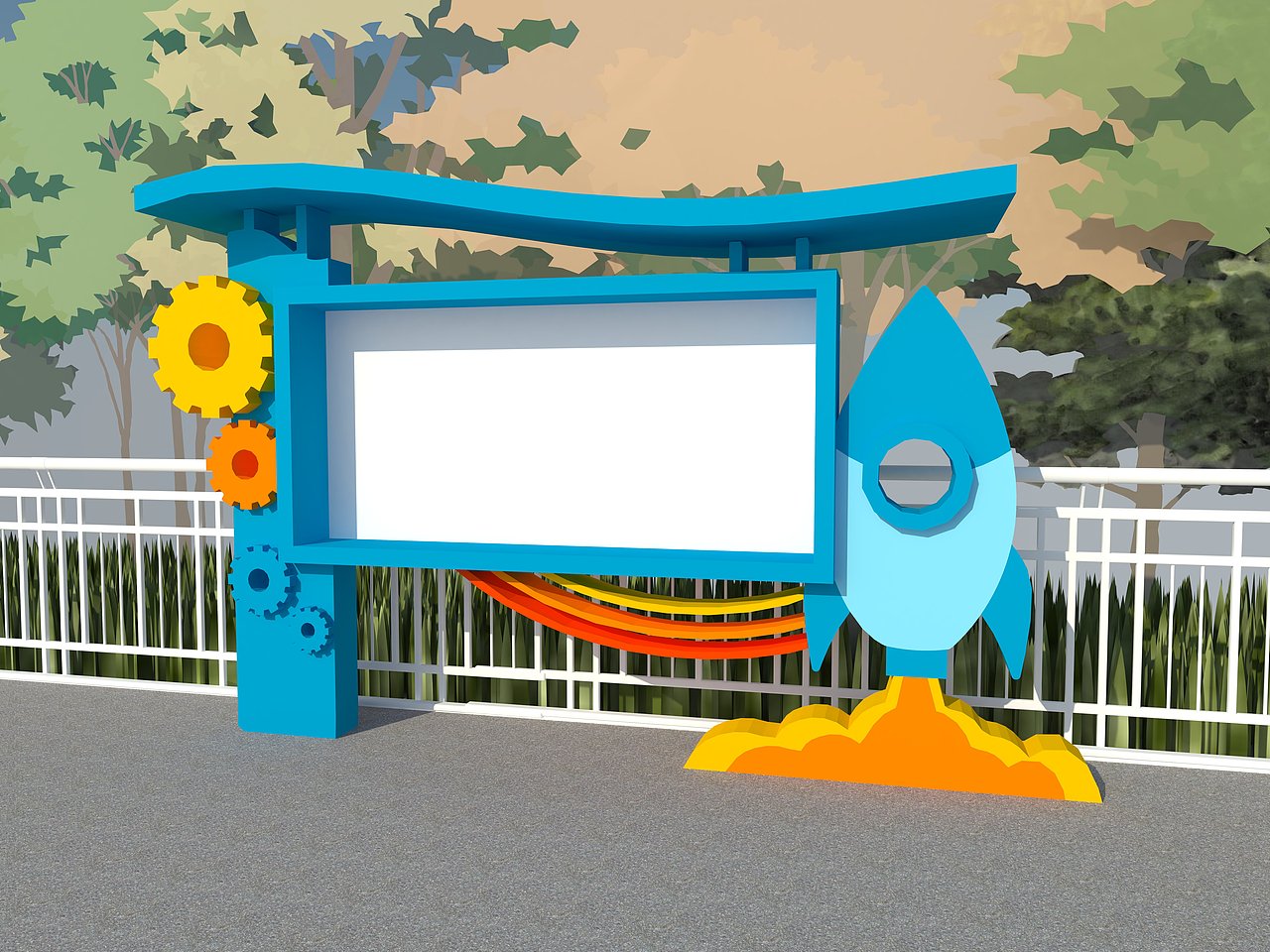 幼儿园形象墙、童书馆（图ZMjA1NzU0MzQ0） - 其他平面 - 站酷设计师林木山原创素材 - 站酷ZCOOL