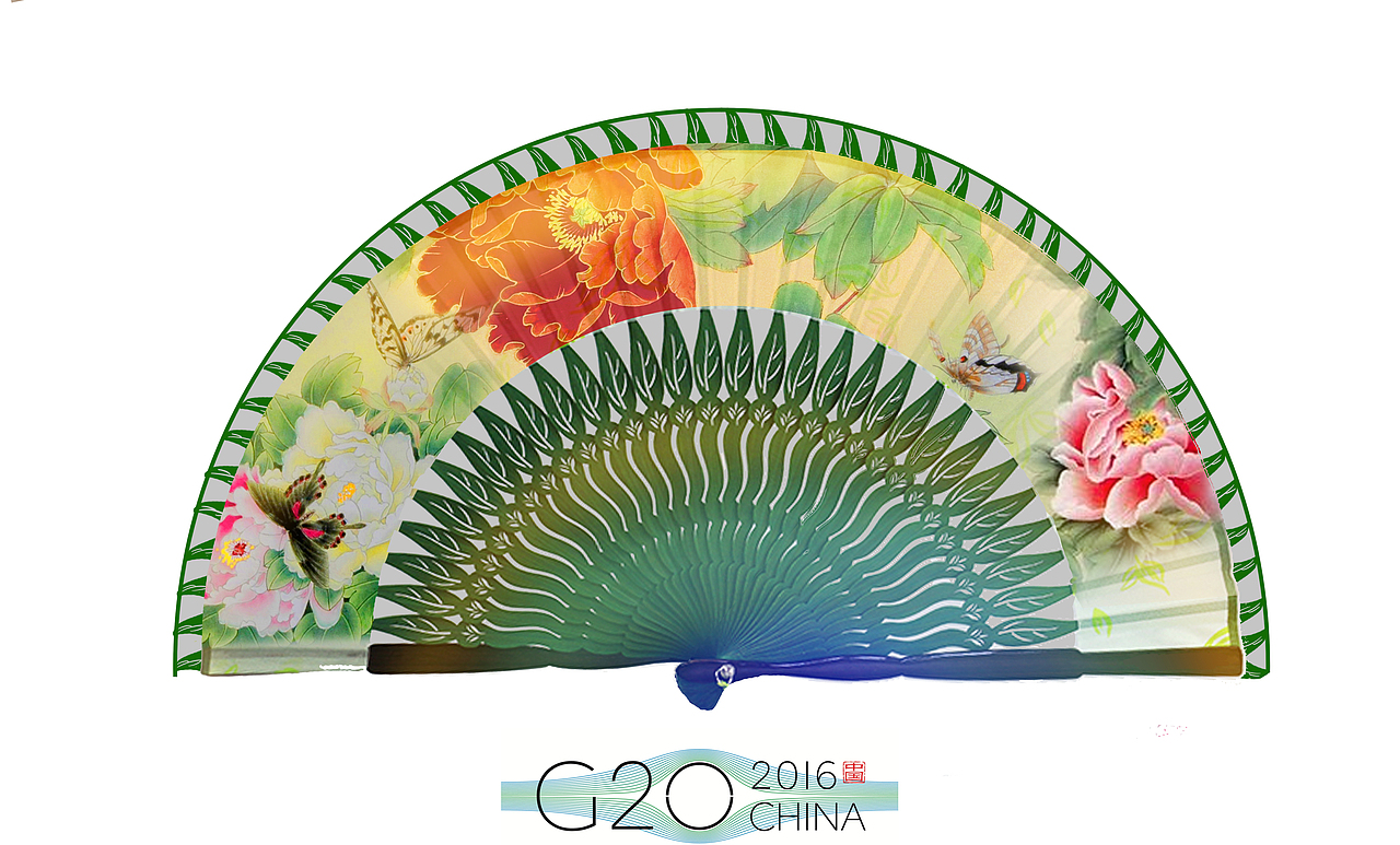 杭州g20峰会开幕式扇子设计