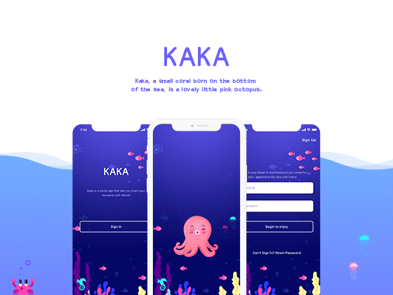 Kaka - 即时聊天应用（图ZMTMzNDAxODQ4） - APP界面 - 站酷设计师艾木_WWY原创素材 - 站酷ZCOOL