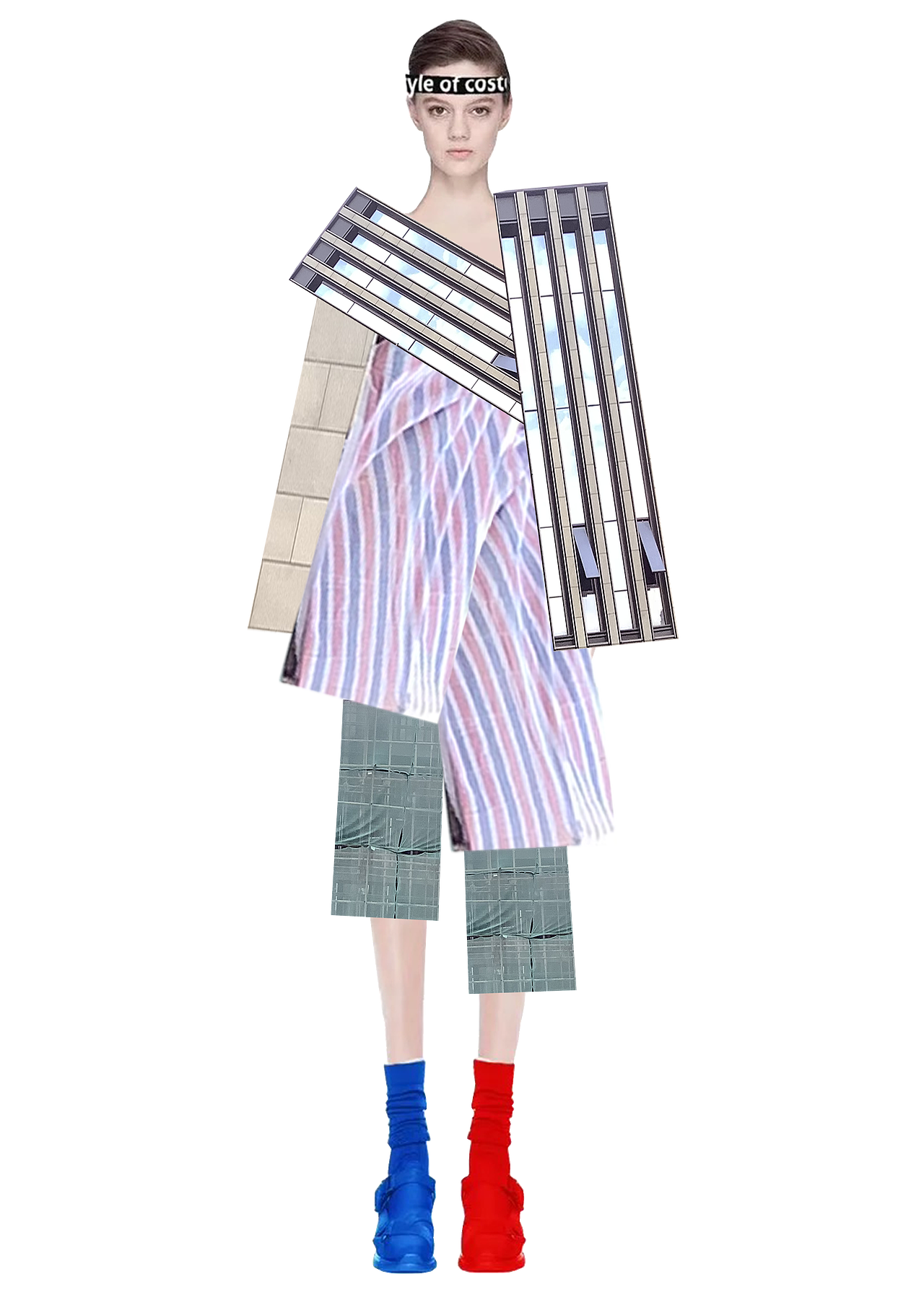 服装创意拼贴设计