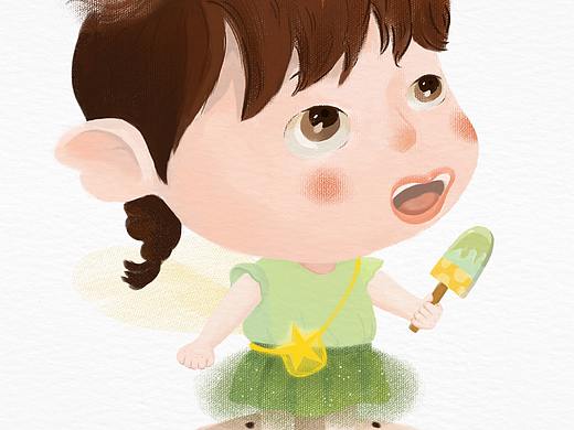 爱吃东西的小人儿（个人主页-ZMzkwNDgzNjA=） - 儿童插画 - 站酷设计师大米MOMO原创素材 - 站酷ZCOOL