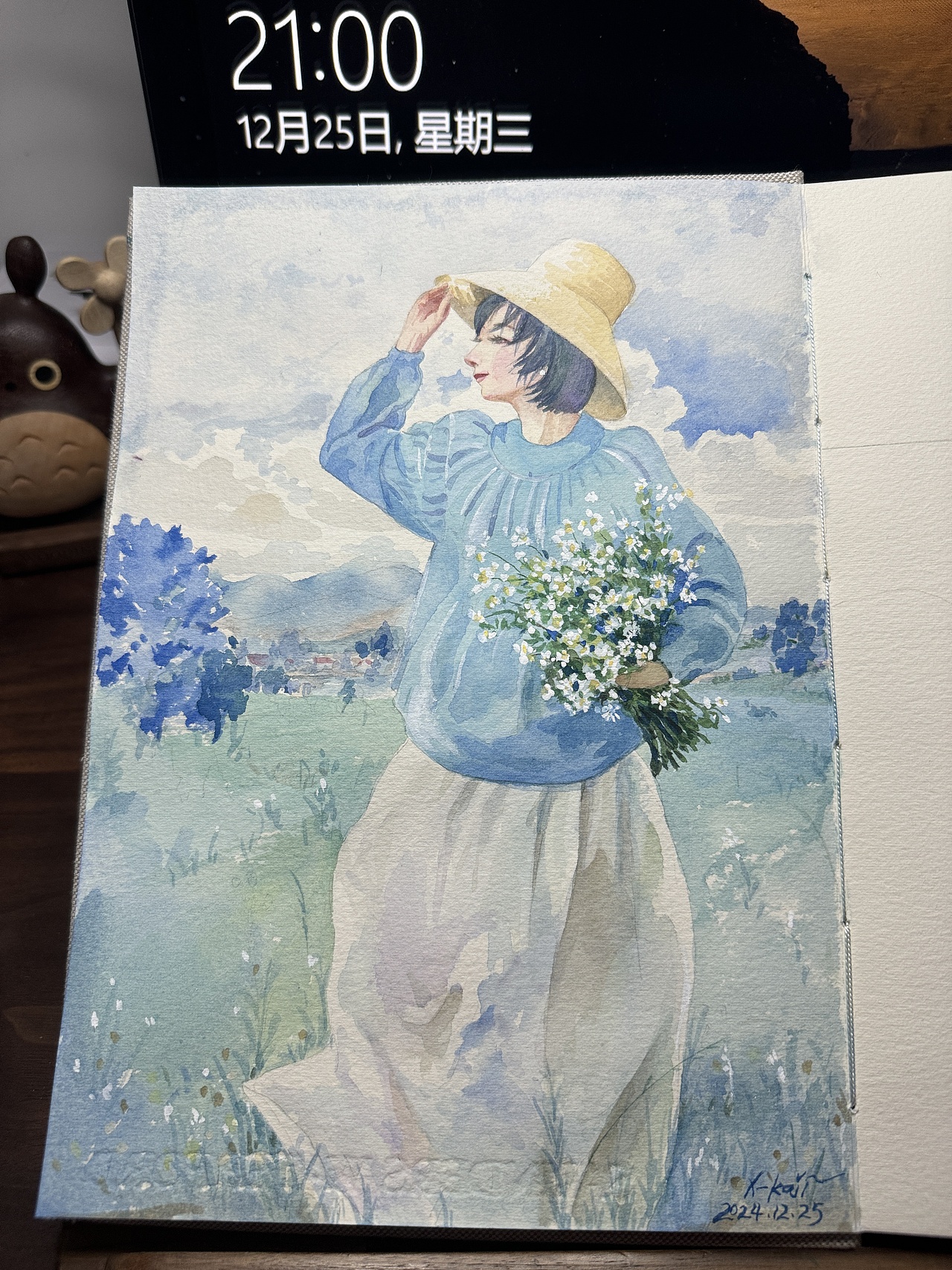 2024水彩插画合集(2)（图ZMzgzNTE0NDY0） - 创作习作 - 站酷设计师x_kaii原创素材 - 站酷ZCOOL