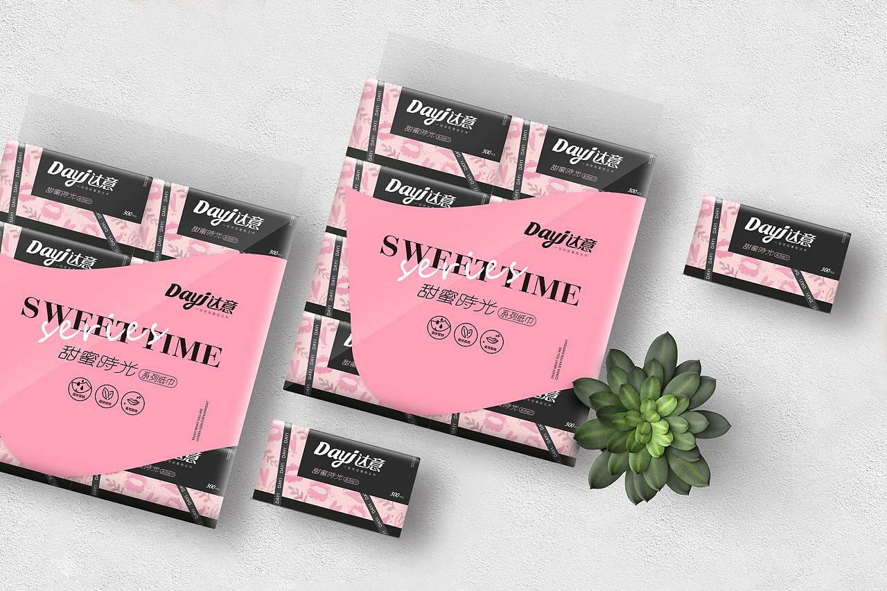 package design/达意-纸巾包装设计