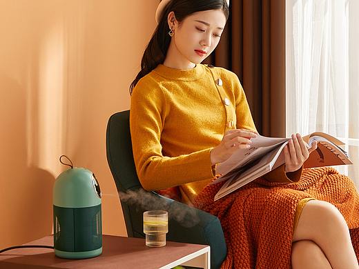 Airmate/艾美特取暖器详情/场景图片