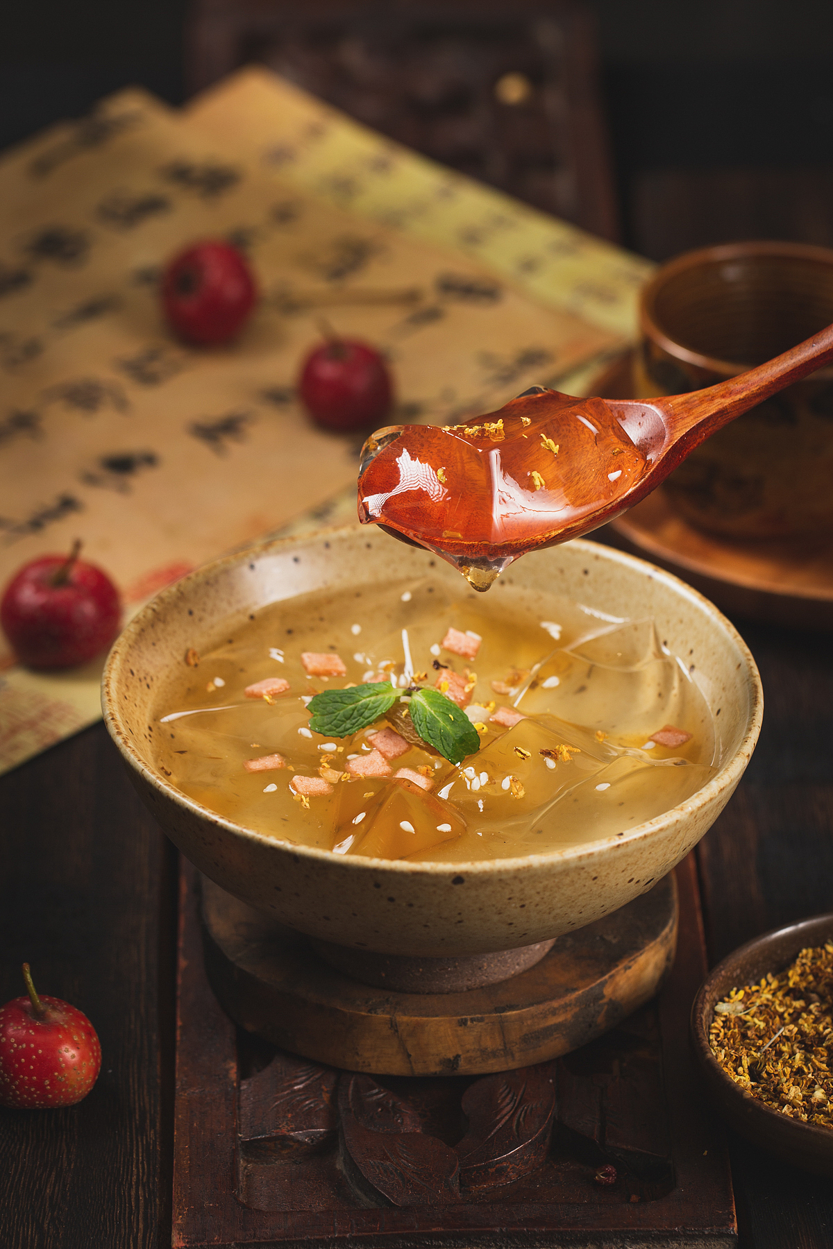 旧时光里的冰粉和串串（图ZMjkyMDA0ODQw） - 美食摄影 - 站酷设计师仙记美食摄影原创素材 - 站酷ZCOOL