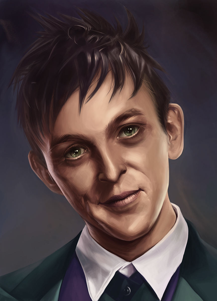 头像练习《哥谭》企鹅