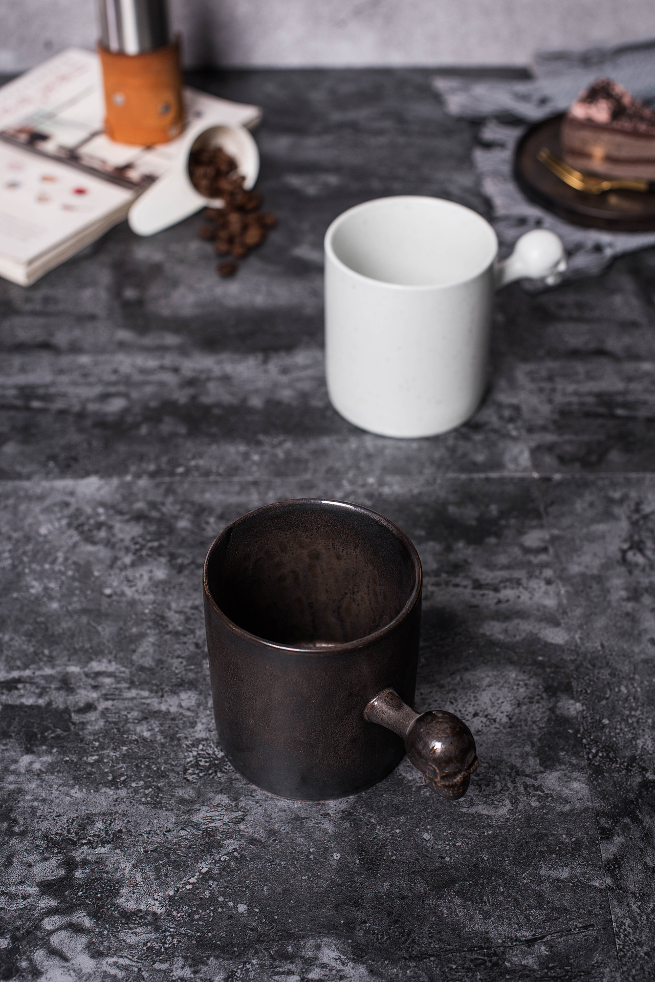 创意杯子骷髅头（图ZMTI5MTAzNDE2） - 产品摄影 - 站酷设计师不懂摄影先生原创素材 - 站酷ZCOOL