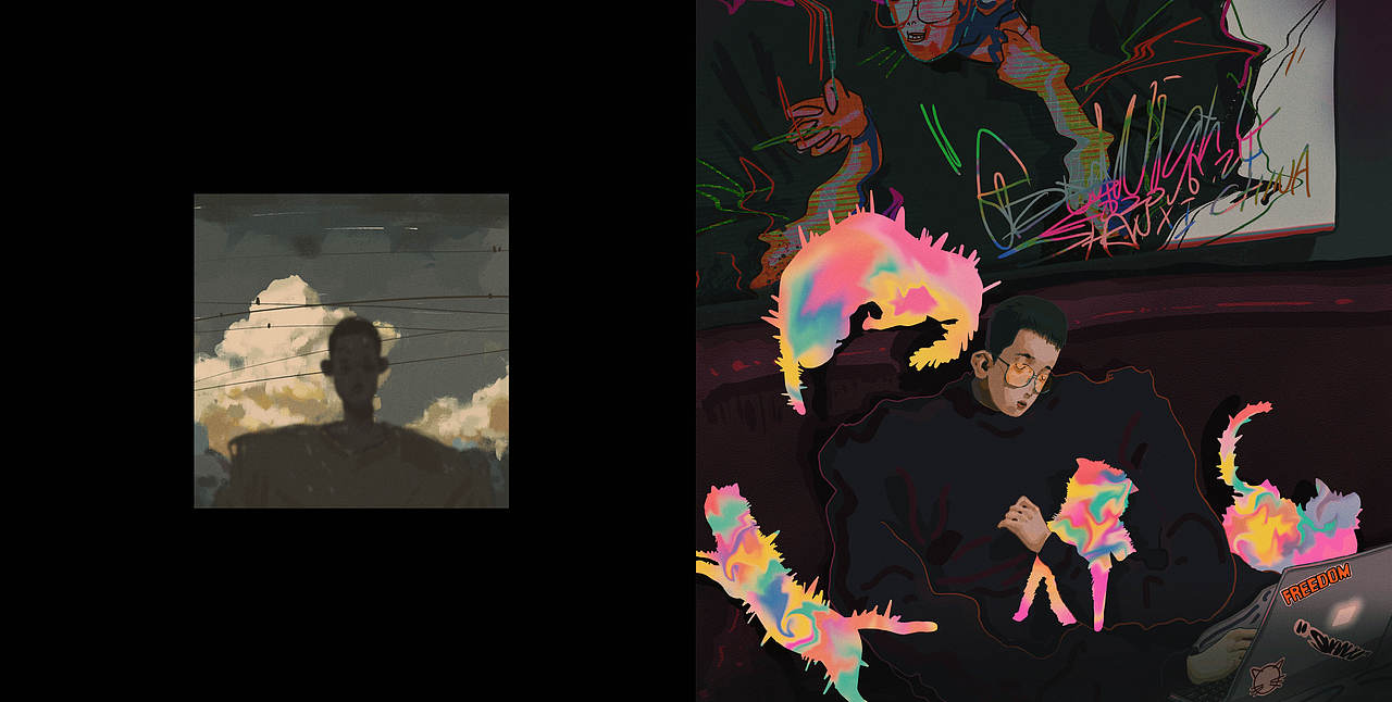 《无法回答》2020个人作品集（图ZMjQ2MTY1ODQ4） - 绘本 - 站酷设计师不那么自由的J原创素材 - 站酷ZCOOL