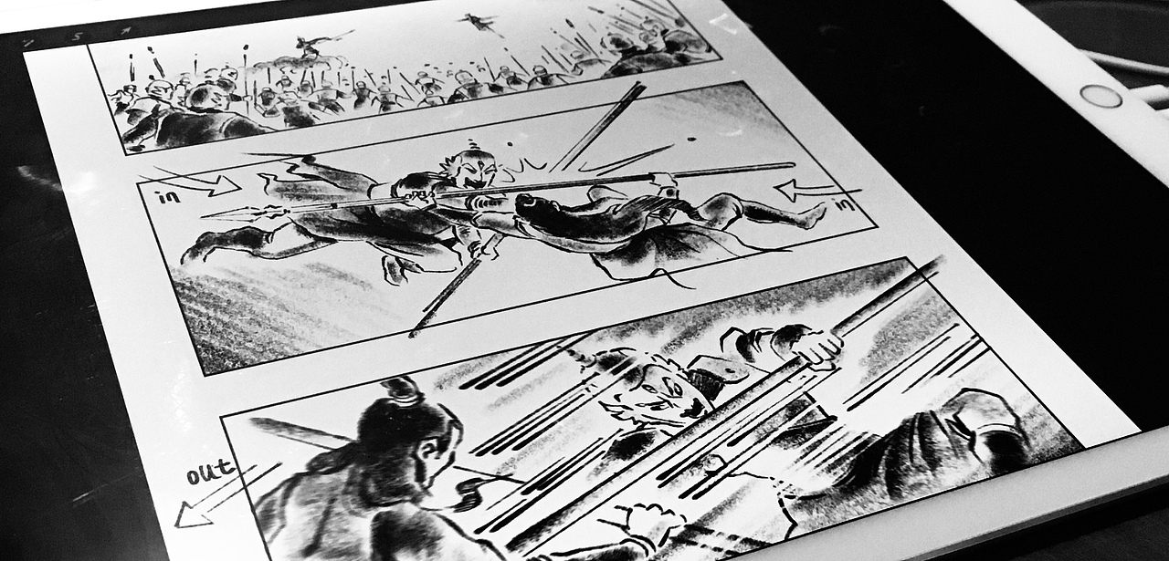 分镜头组成故事板（图ZMTgyNzgzMTY0） - 设定/分镜 - 站酷设计师三声炮原创素材 - 站酷ZCOOL