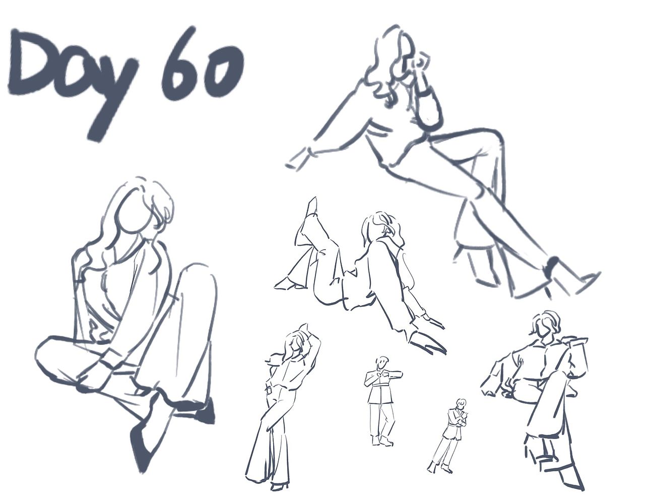 #速写60天挑战赛# Day60@速写班长（图ZMjk5MzQ1ODEy） - 创作习作 - 站酷设计师林南安lin原创素材 - 站酷ZCOOL